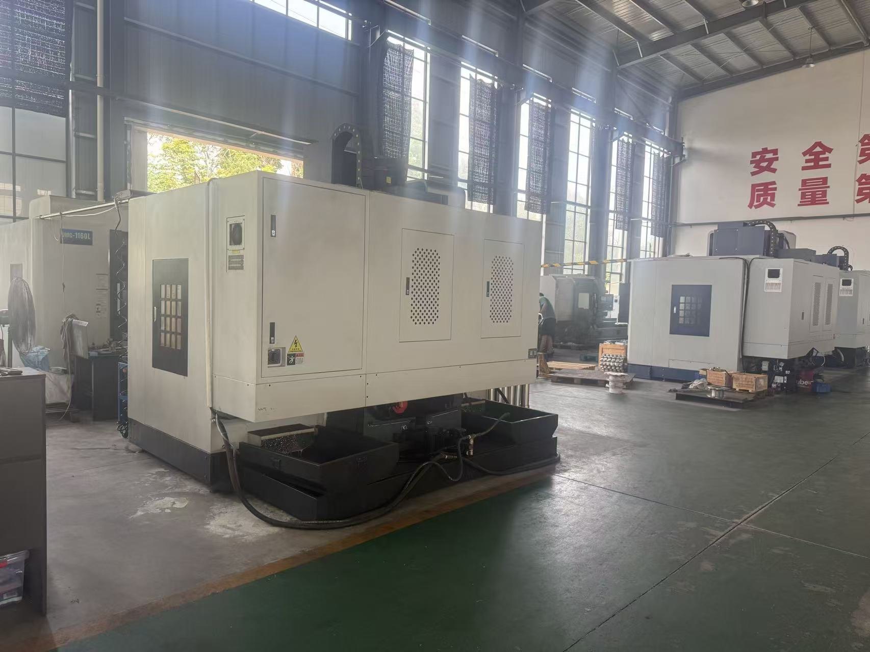 Machining center area at RF Machining
