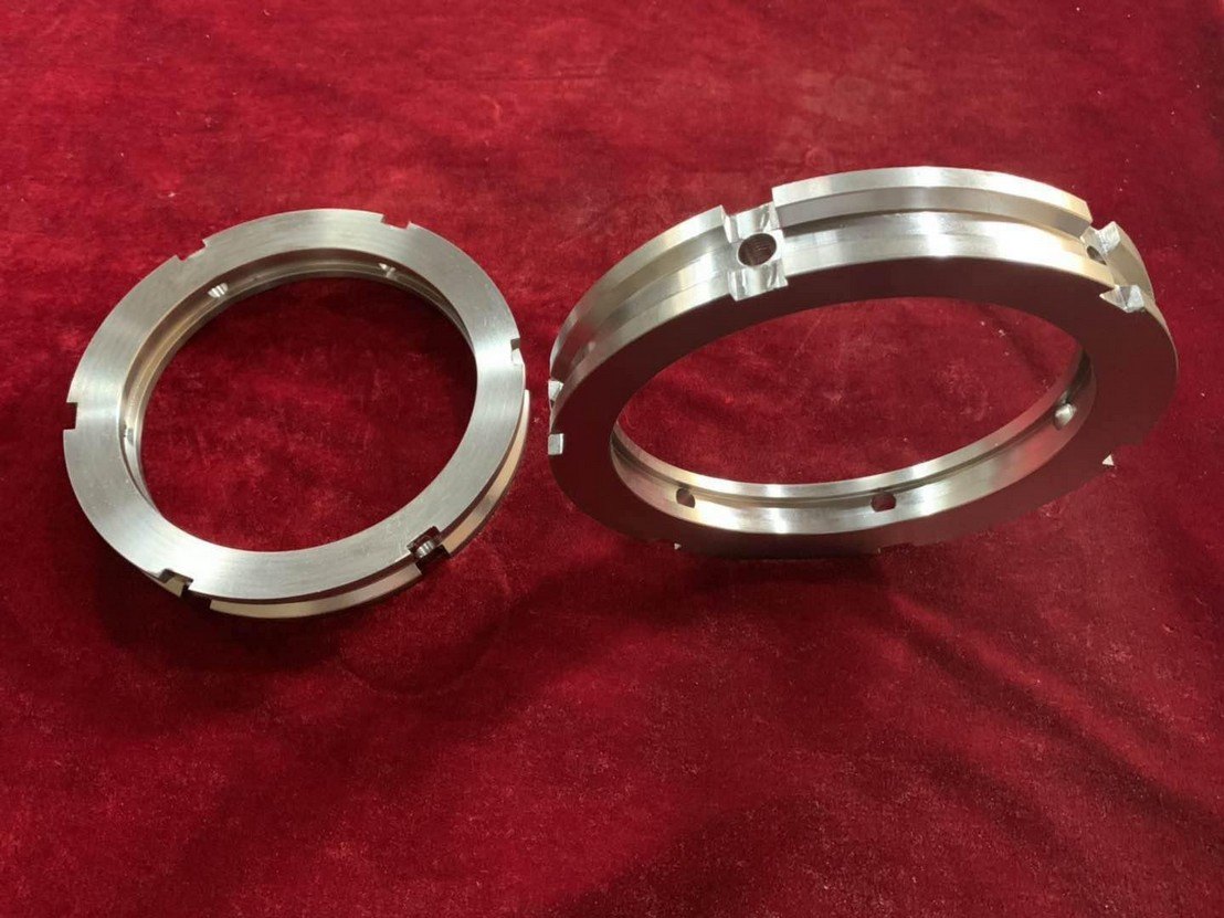 Custom pump wear rings